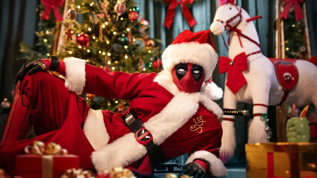 Deadpool returns to Avengers Campus Paris for the Holidays