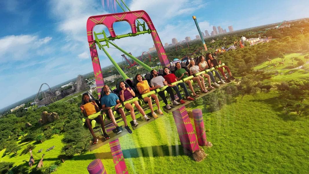 Busch Gardens Tampa Bay Serengeti Flyer REVEALED