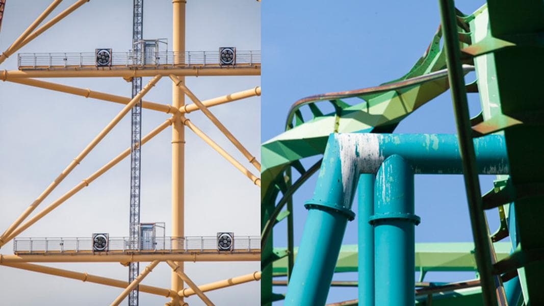 Cedar Point Repainting Top Thrill Dragster, Raptor