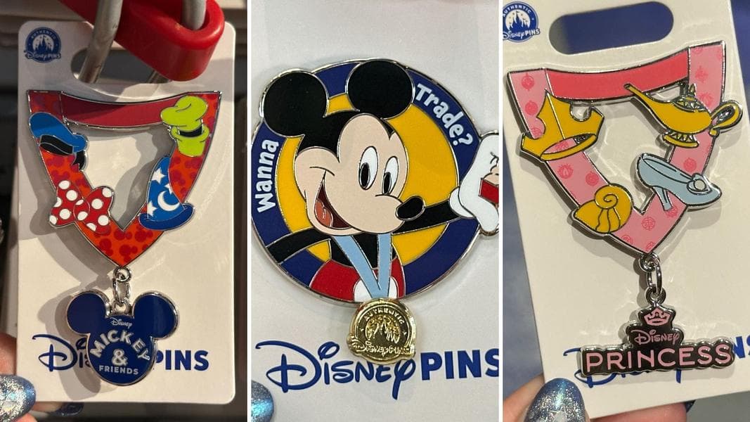 Pin Trading-Themed Pins at Walt Disney World