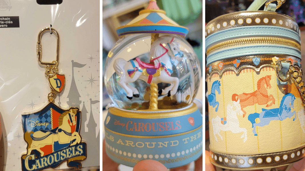 Disney Carousels Merchandise Collection Debuts at the Disneyland Resort