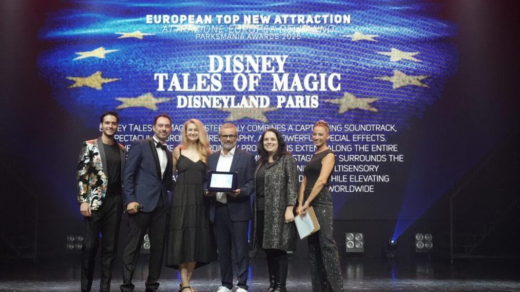 Disney Tales of Magic wins award for European Top New Attraction at the Parksmania Awards