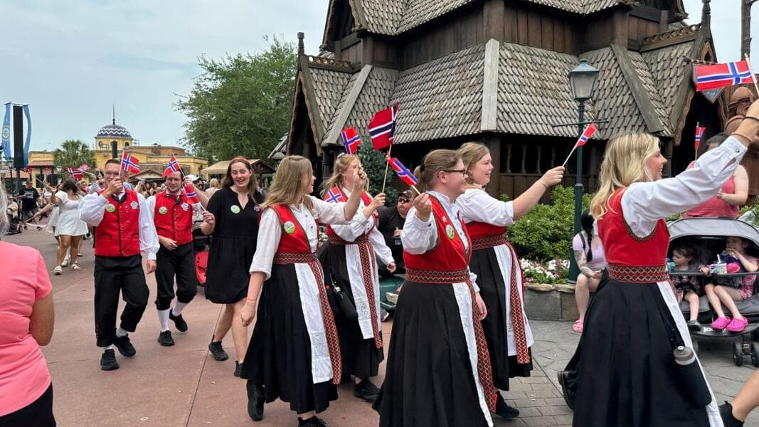 PHOTOS: Norway Pavilion Cast Members Celebrate Country’s Constitution Day at EPCOT