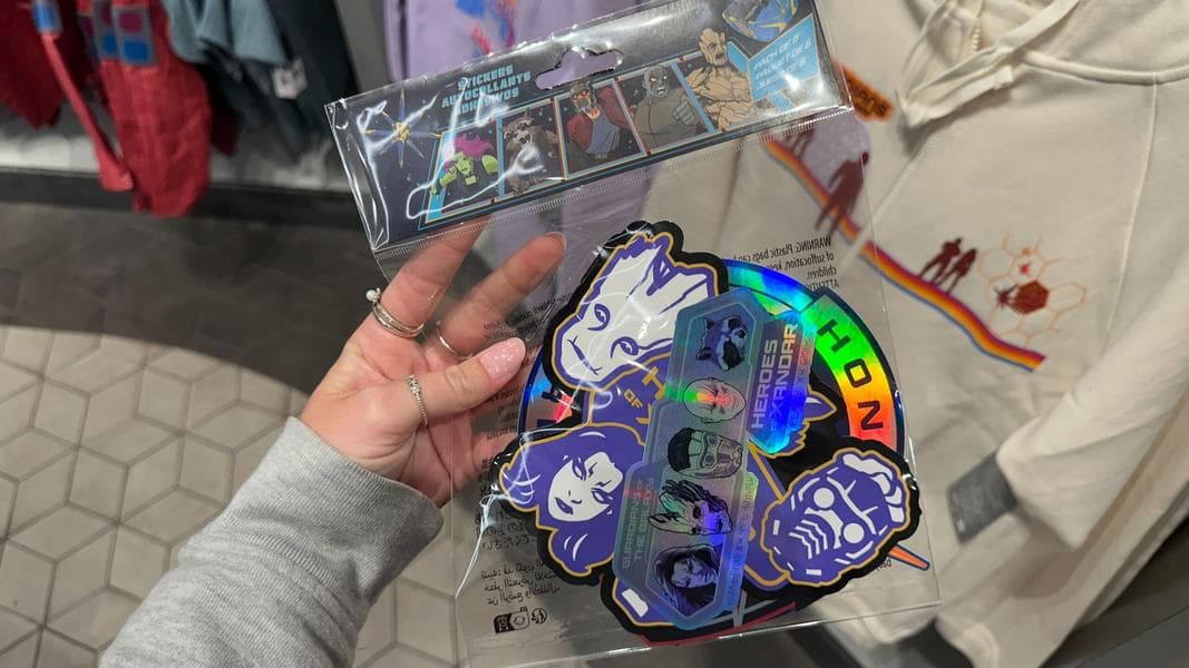 Guardians of the Galaxy Stickers Now Available at EPCOT