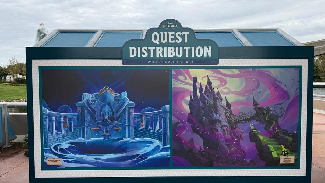 Disney Lorcana Ink & Find Scavenger Hunt at EPCOT Festival of the Arts 2026