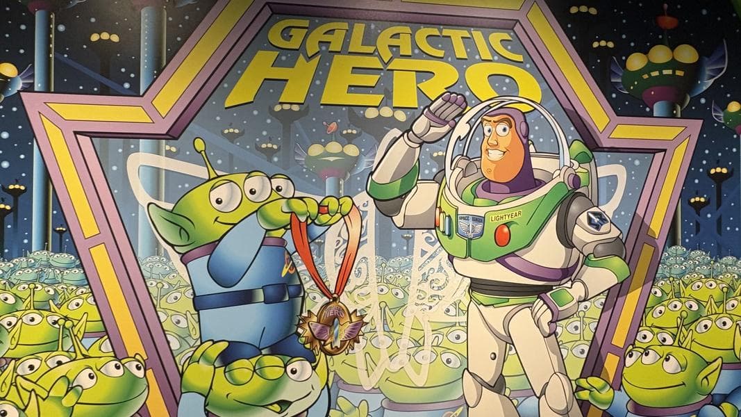 Rocket in Buzz Lightyear’s Space Ranger Spin Visible at Magic Kingdom