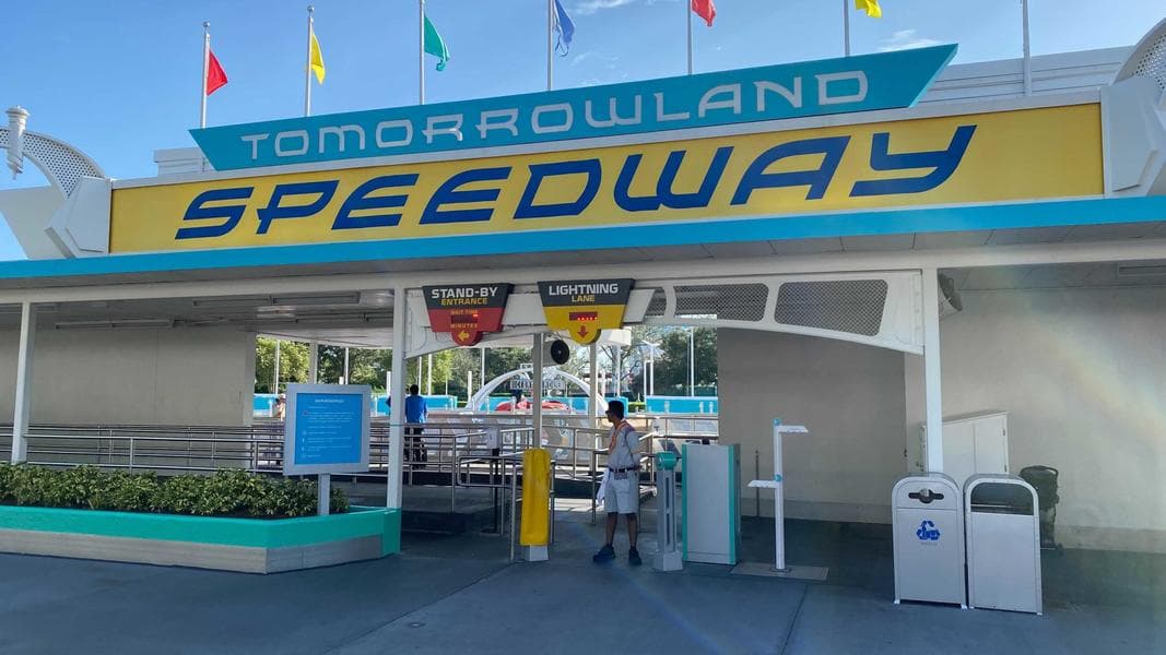 Tomorrowland Speedway Debuts New Mural at Magic Kingdom