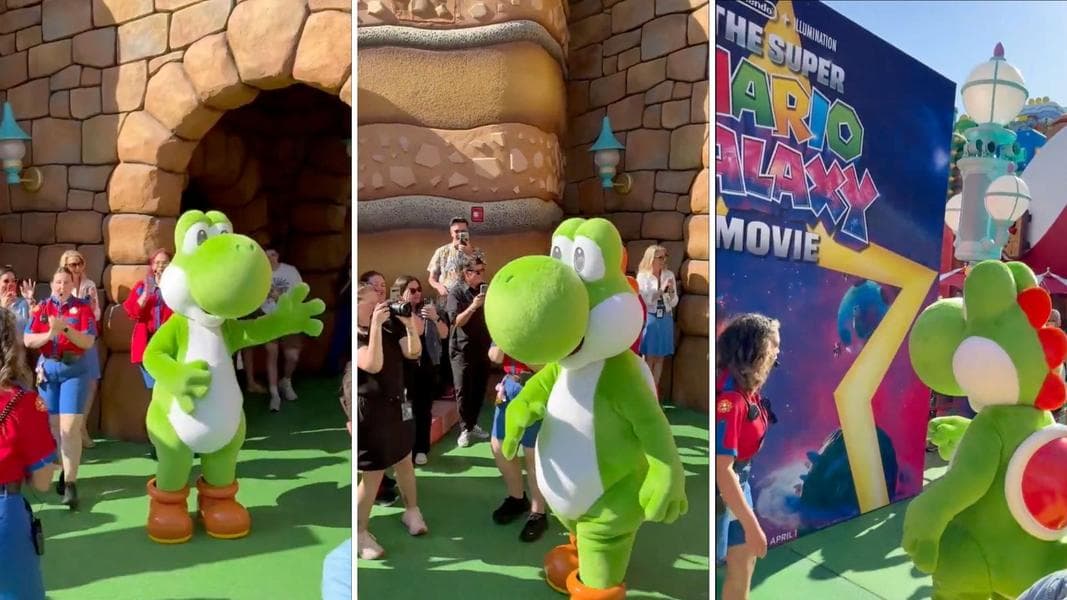 Yoshi Makes Epic Universe Debut Ahead of ‘The Super Mario Galaxy Movie’ Release