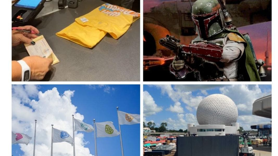 WDWNT Daily Recap (6/27/21): TikTokers Discover “Free Shirt Hack” When Violating Walt Disney World Dress Code, Imagination Pavilion Flags Removed From Entrance to EPCOT, Disney Changes The Name Of Slave 1 To Boba Fett’s Starship, and More.