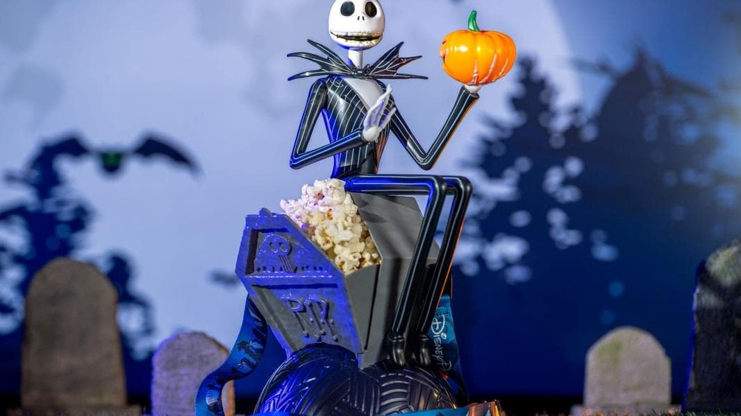 Jack Skellington Popcorn Bucket Now Available at Disneyland