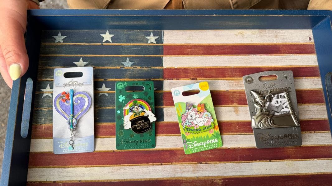 Disneyland Pin Tuesday: Kingdom Hearts, St. Patrick’s Day, Spring, and Magical Moments Pins