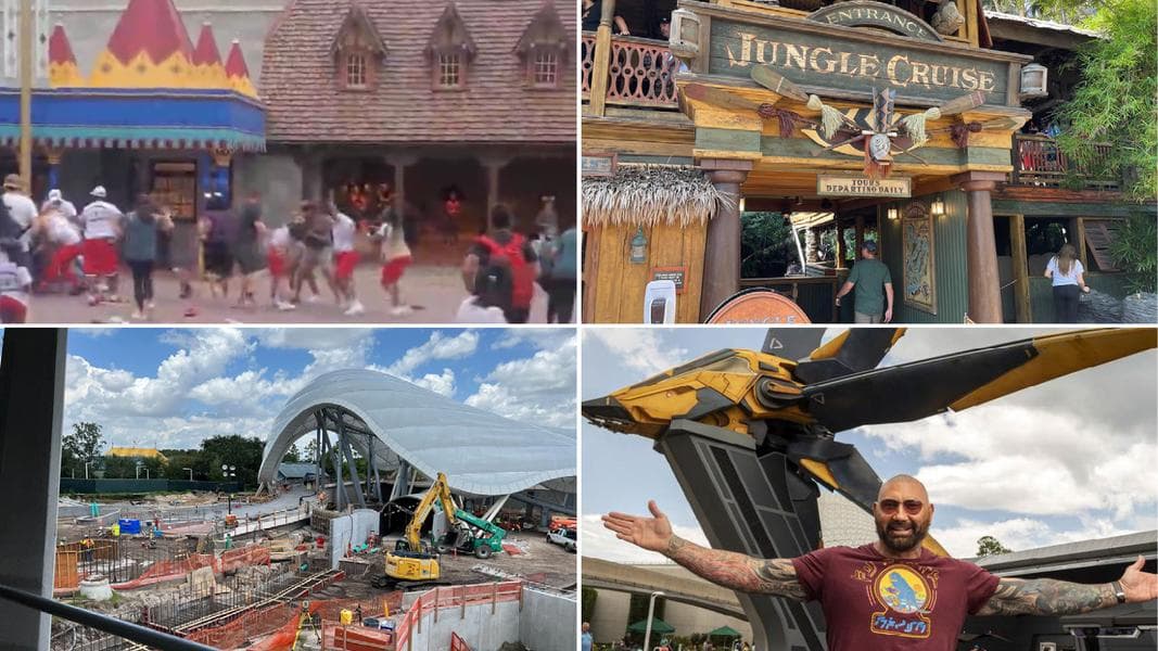Brawl Breaks Out at Walt Disney World, Disneyland Reveals Why the Jungle Cruise Water Turned Pink, Dave Bautista Visits EPCOT, & More: Daily Recap (7/20/22)