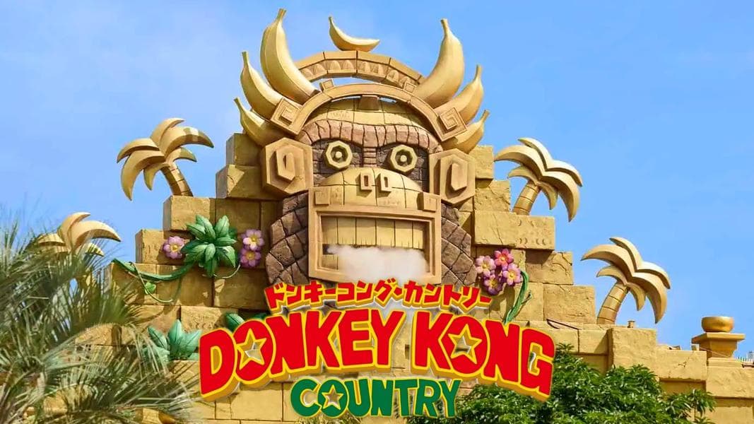 Donkey Kong Country Opens December 11 at Universal Studios Japan
