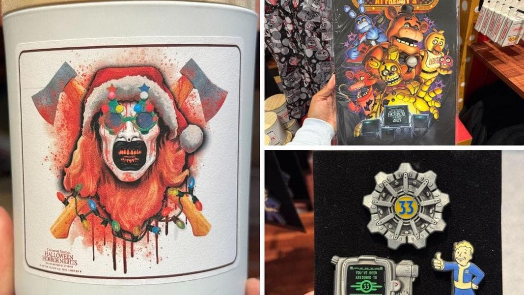 More 2025 Halloween Horror Nights Merchandise Arrives at Universal Studios Hollywood