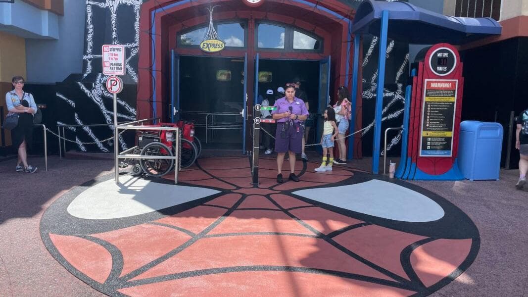 The Amazing Adventures of Spider-Man Front Entrance Reopened at Universal Islands of Adventure