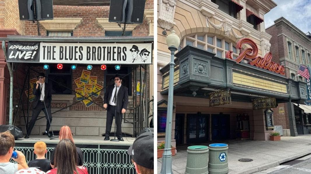 Blues Brothers Return, Palace Theater Arcade Marquee Letters Removed at Universal Studios Florida