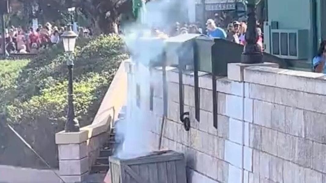 Car Catches Fire on Tomorrowland Speedway at Walt Disney World