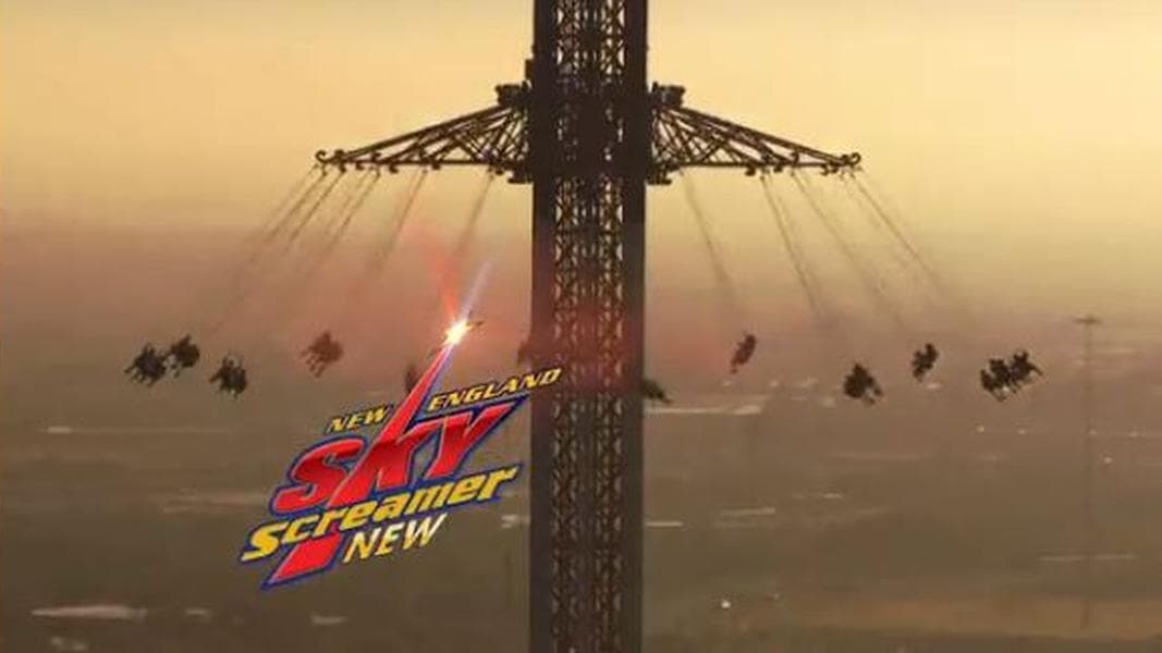 Six Flags New England SkyScreamer in 2014