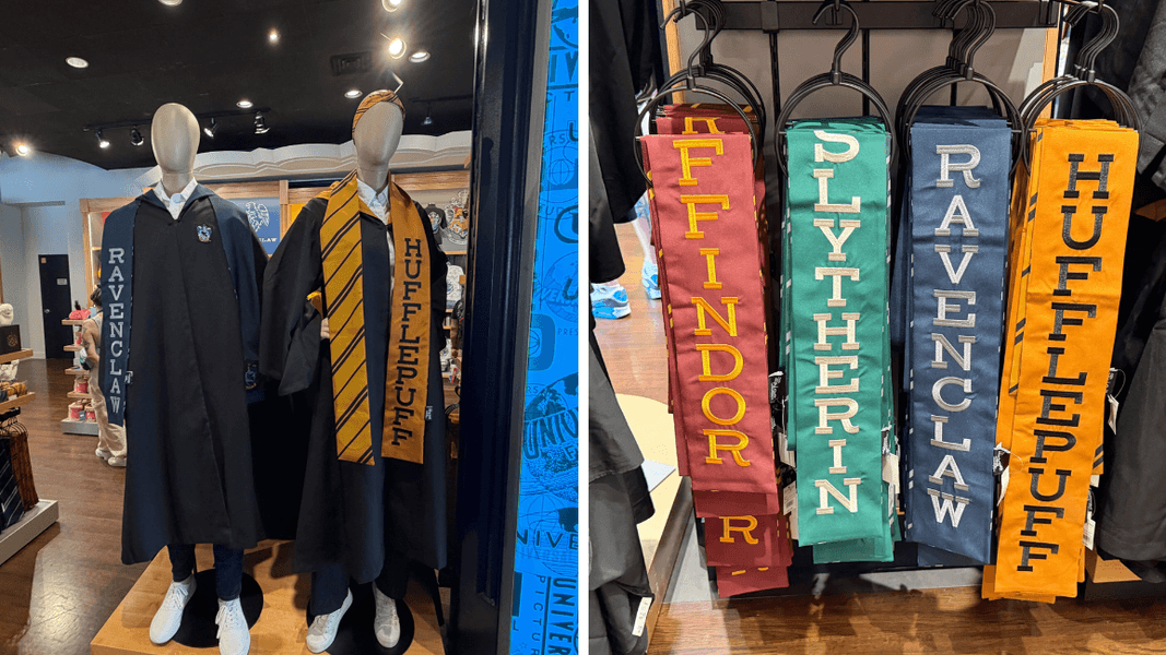 ‘Harry Potter’ Hogwarts House Stoles Now Available at Universal Studios Florida
