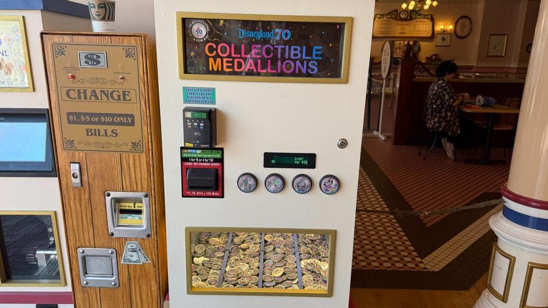 New Disneyland 70th Anniversary Collectible Medallions Featuring Mickey, Partners Statue, and More