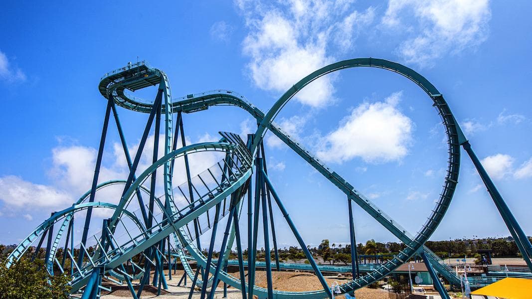Emperor dive coaster opening March 2022 at SeaWorld San Diego