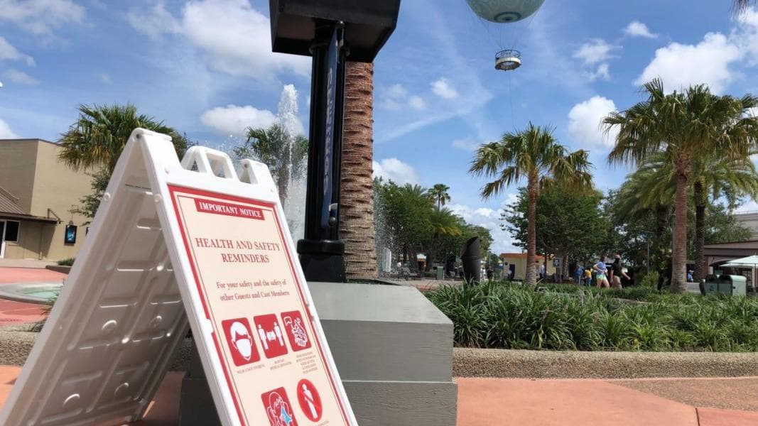 PHOTO REPORT: Disney Springs 5/23/20 (Volcom Dressing Rooms Closed, Wolfgang Puck Outdoor Seating, Memorial Day Bath Bombs)