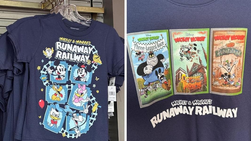 New Mickey and Minnie’s Runaway Railway Merchandise Arrives at Disney’s Hollywood Studios