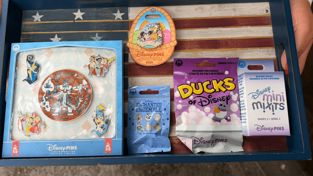 Disneyland Pin Tuesday: Easter, Mystery Pins, and Disneyland Vault Collection Pins Released