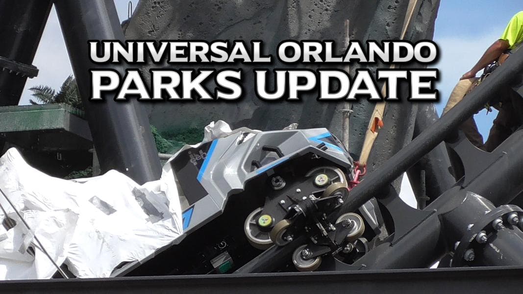 VIDEO: VelociCoaster Construction, Super Nintendo World News and Halloween Offerings at Universal Orlando