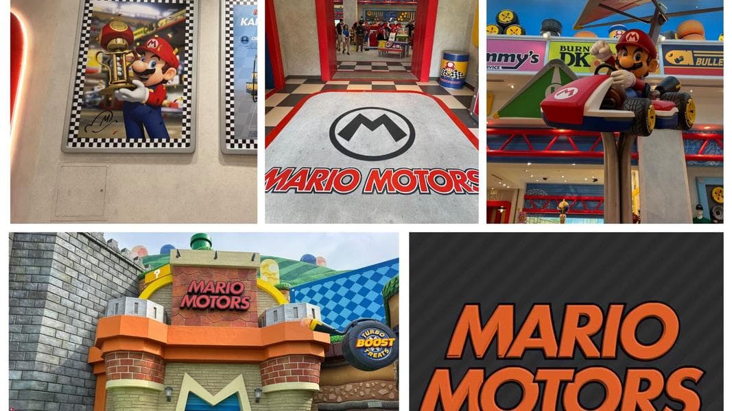 Speed Into a Full Tour of Mario Motors in Super Nintendo World at Epic Universe