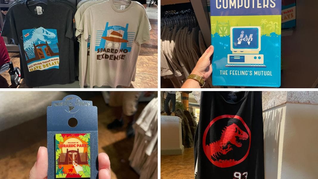 New ‘Jurassic Park’ Merchandise Featuring Movie Quotes Available at Universal’s Islands of Adventure