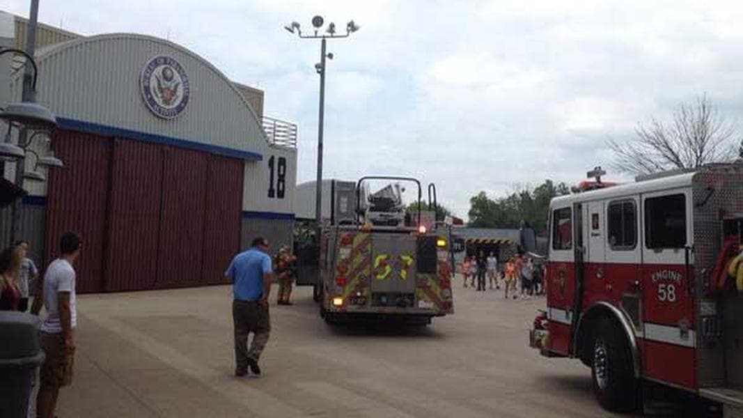 Electrical Malfunction at Kings Island’s “Flight Of Fear”