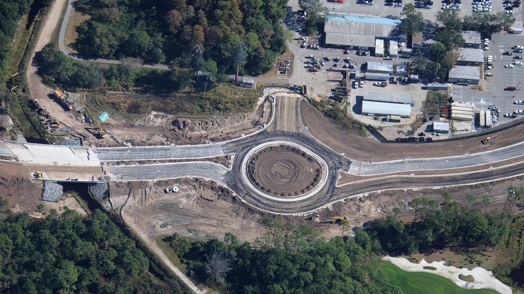 Floridian Way Construction Near Magic Kingdom Delayed by 15 Months