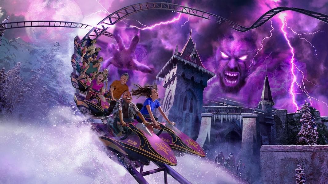 Busch Gardens announces DarKoaster as world’s first all-indoor straddle coaster