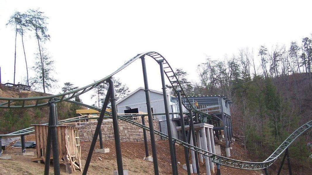 Dollywood’s FireChaser Express Construction Update