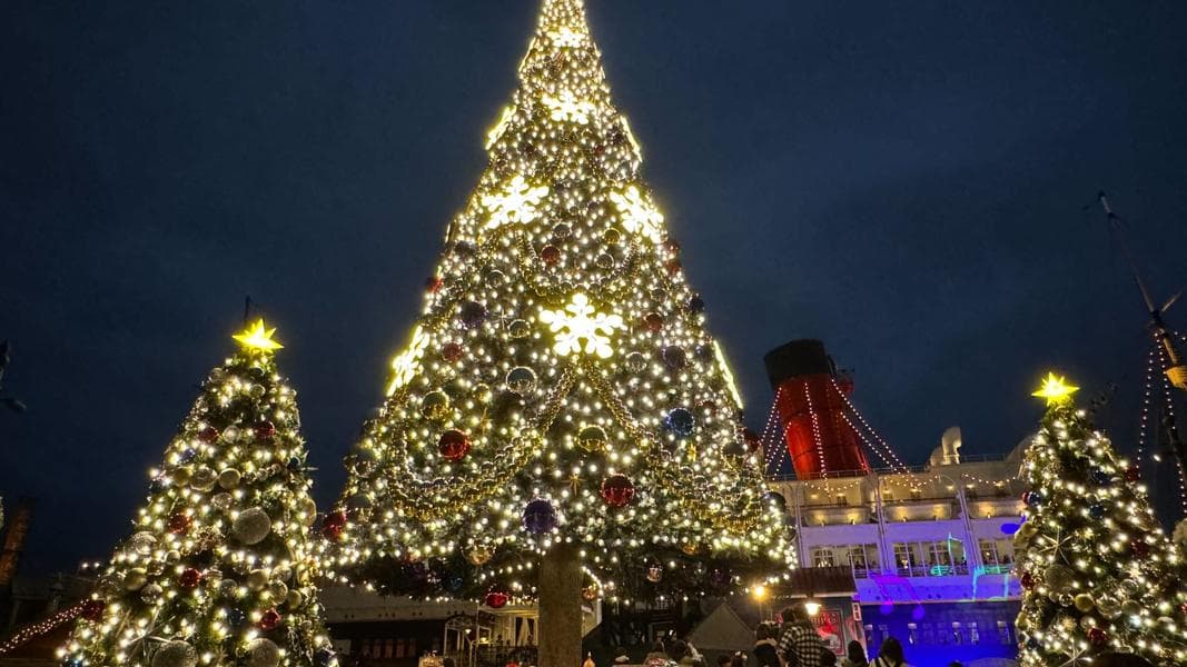 Tokyo Disney Resort Decorates for Disney Christmas 2024