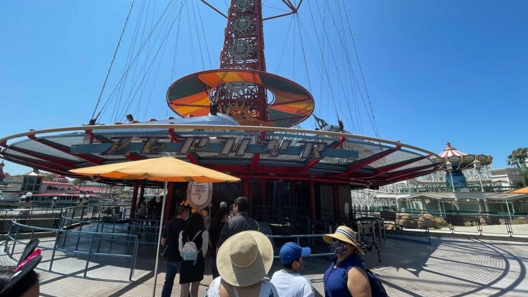 PHOTOS, VIDEO: Golden Zephyr Reopens at Disney California Adventure