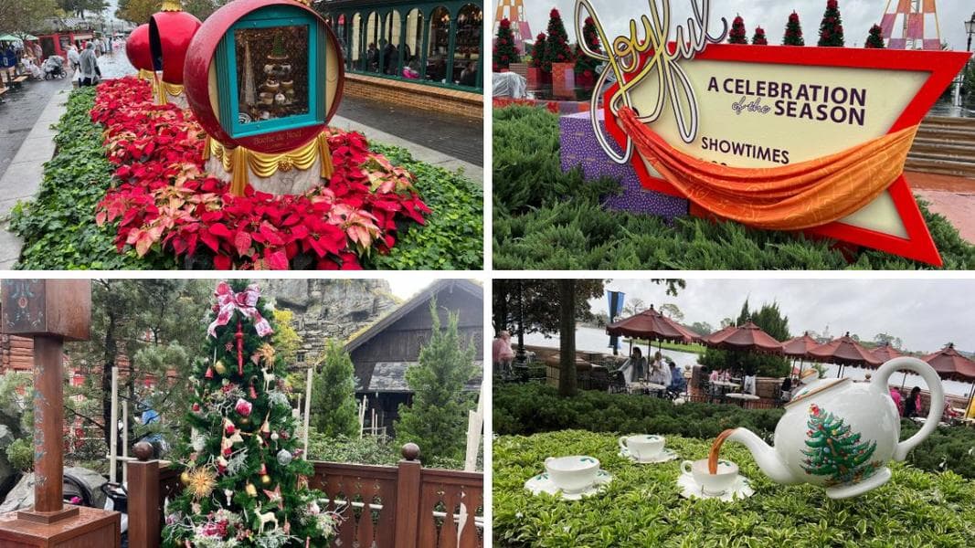 PHOTOS: Decorations Go Up for 2023 EPCOT International Festival of the Holidays