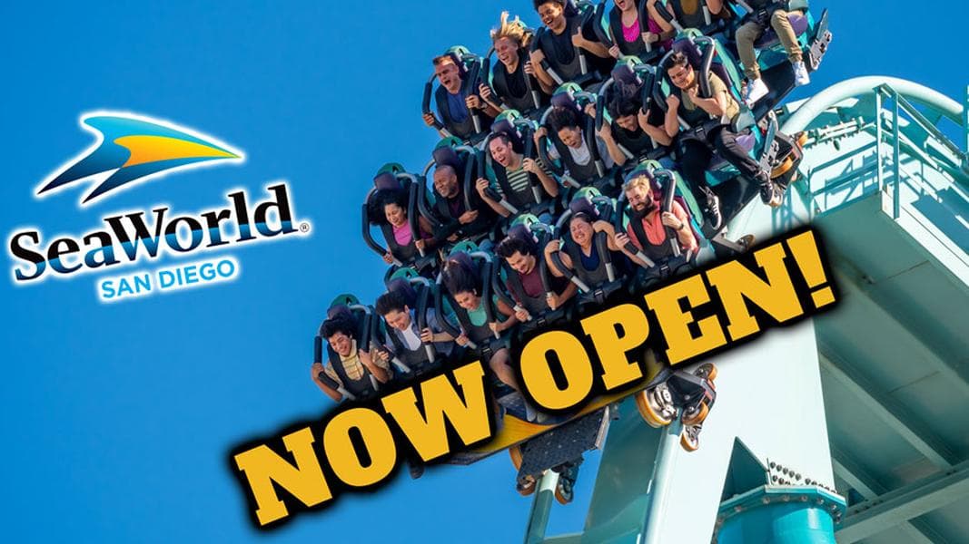 Emperor dive coaster now open at SeaWorld San Diego