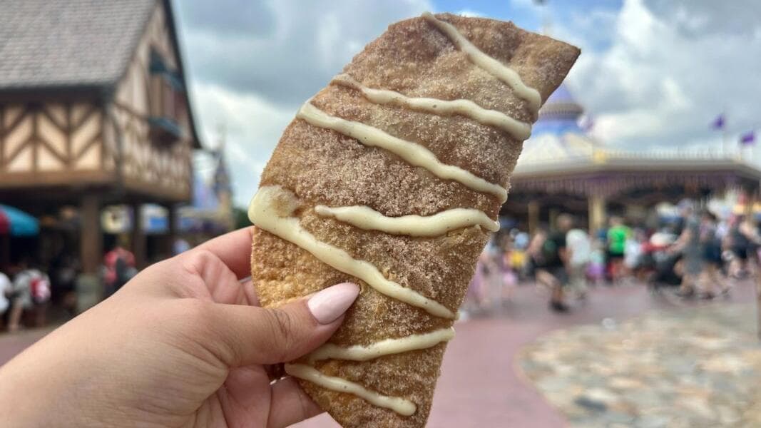 REVIEW: New Caramel Apple-Pecan Hand Pie From The Friar’s Nook at Magic Kingdom