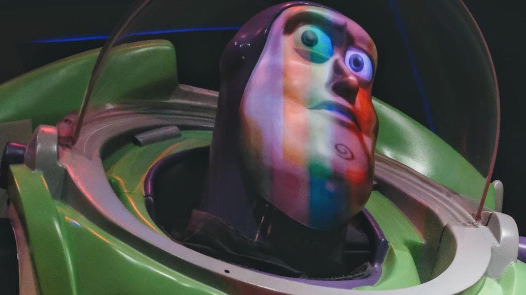 Buzz Lightyear’s Space Ranger Spin POV before refurbishment at Magic Kingdom + what’s changing