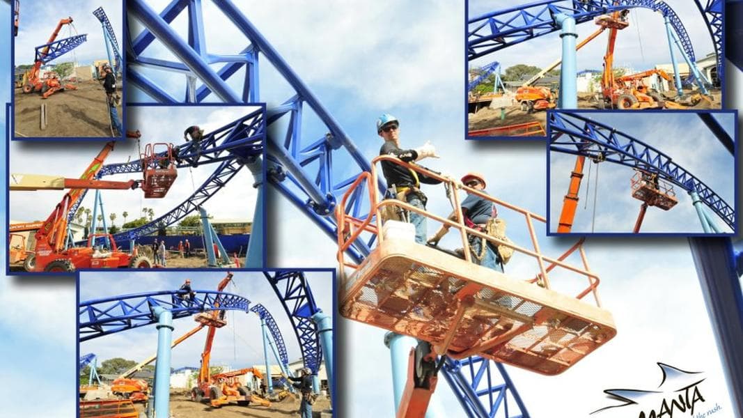 Manta at SeaWorld San Diego Completed
