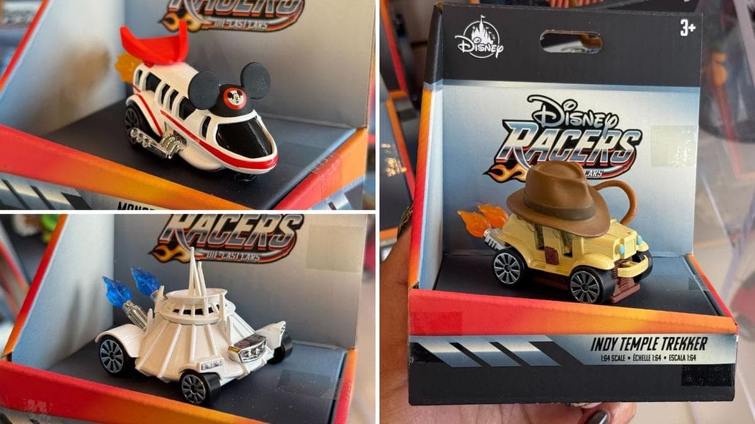 Disney Racers Attraction & Character Themed Racecar Toys Arrive at Disneyland