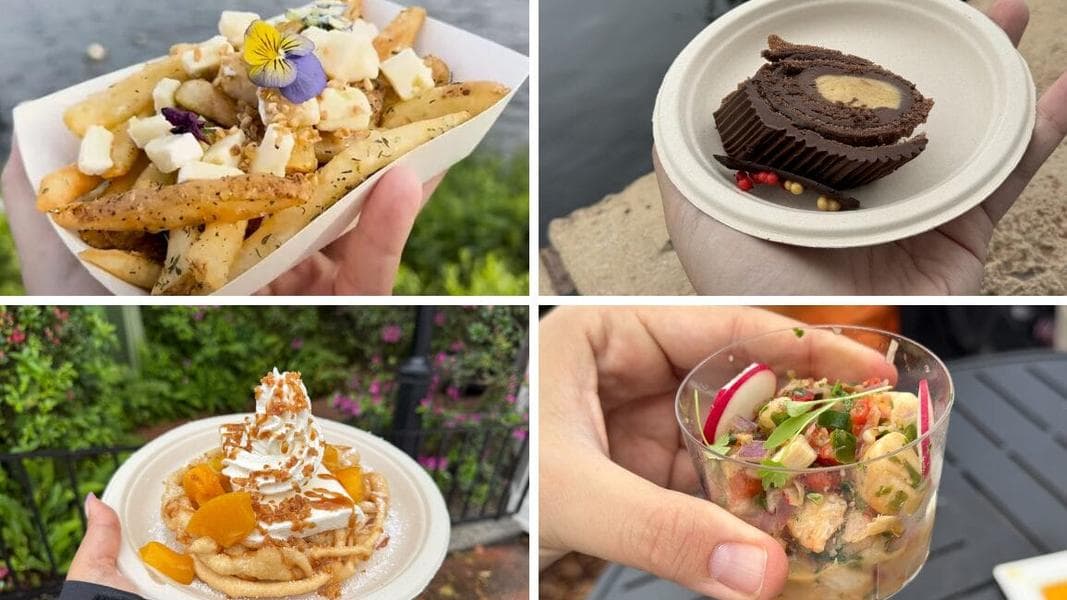 REVIEW: All NEW Food and Beverage Items Available for the 2025 EPCOT International Flower & Garden Festival