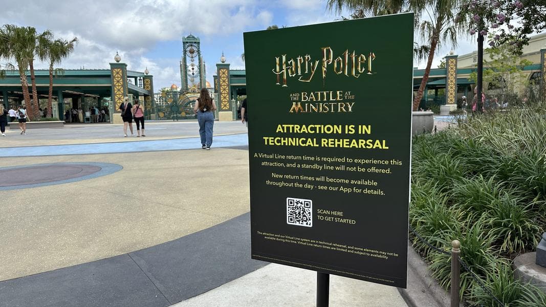 Virtual Line Tips for Harry Potter and the Battle at the Ministry at Epic Universe