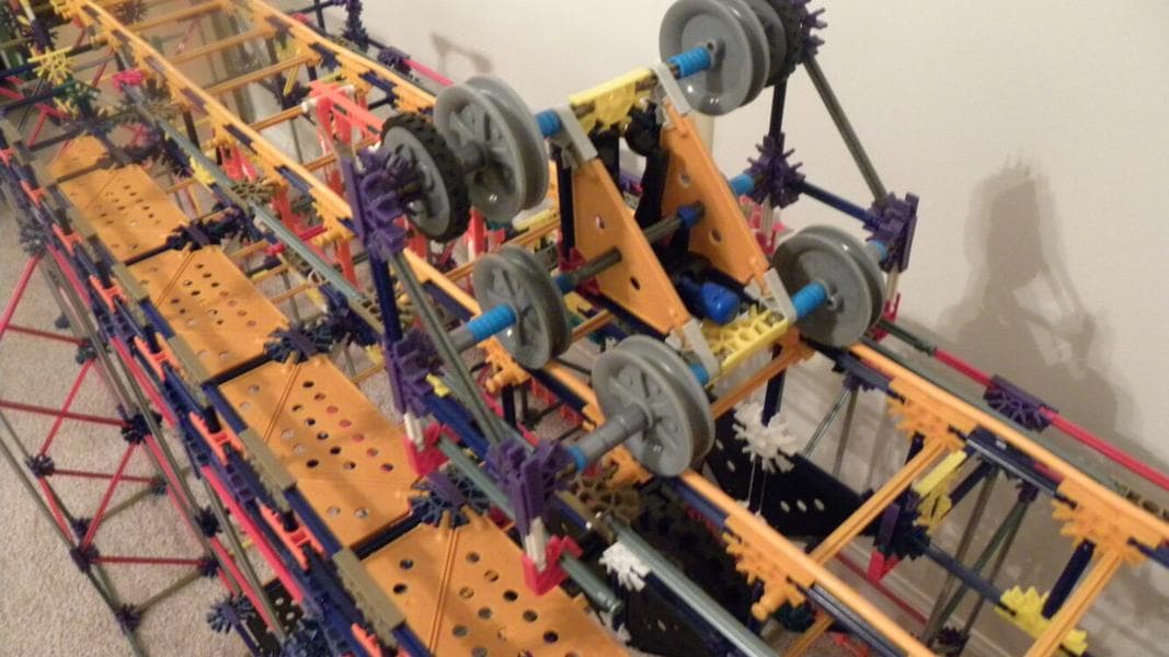 Demon Drop K’nex Model