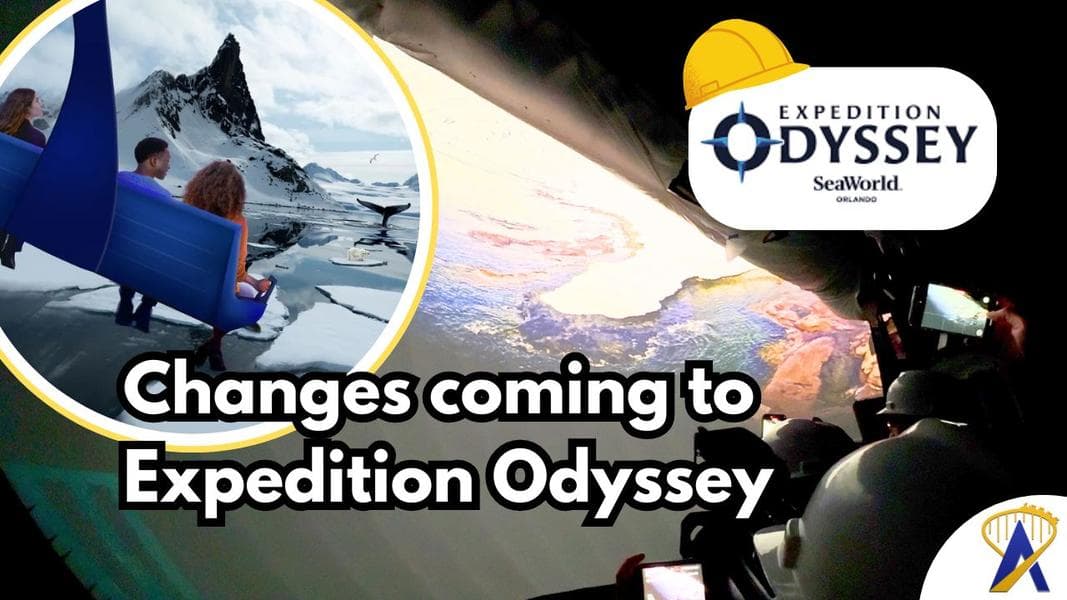 SeaWorld Orlando’s Expedition Odyssey attraction is about to change unexpedectedly