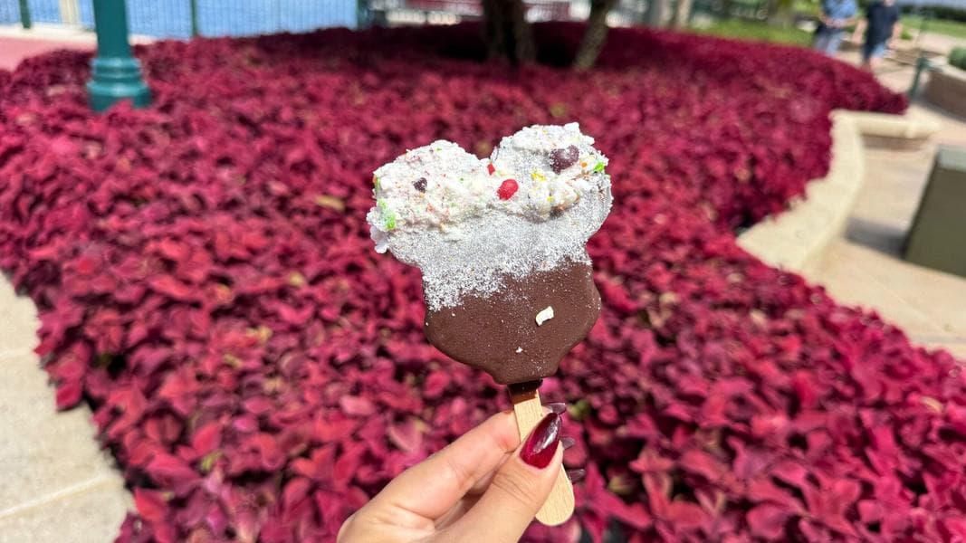 Do Skittles Make a Good Mickey Ice Cream Bar Topping at Disney World