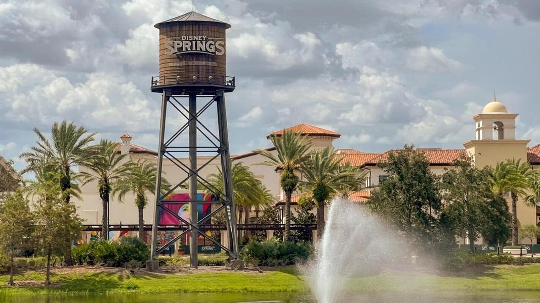 Updated Aerial Video of Disney Springs Featuring Shops, Dining, & More