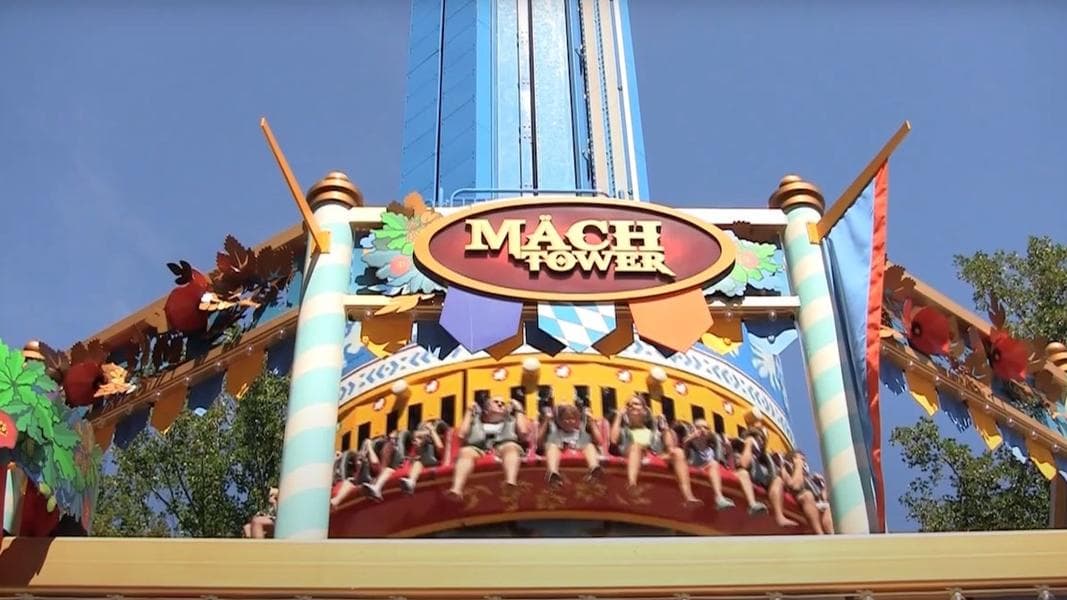 Mäch Tower to close in January at Busch Gardens Williamsburg
